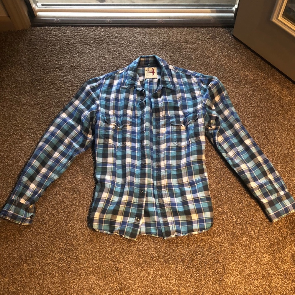 Relwen button down linen shirt Men’s size M